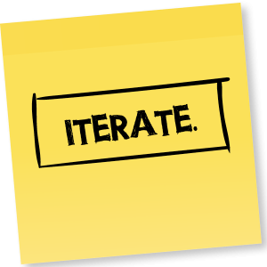 Iterate Sticky Note
